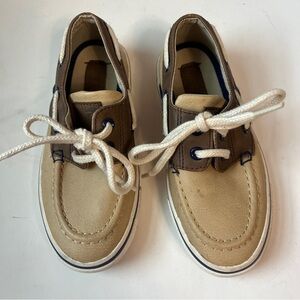 Toddler Boys Leather Boat Shoes Loafers